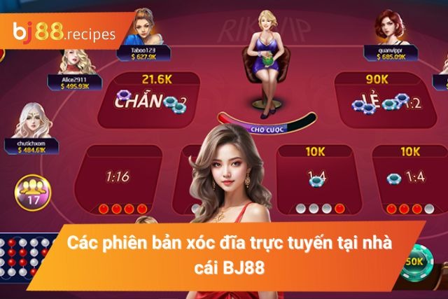 Tổng hợp các phiên bản xóc đĩa tại nhà cái